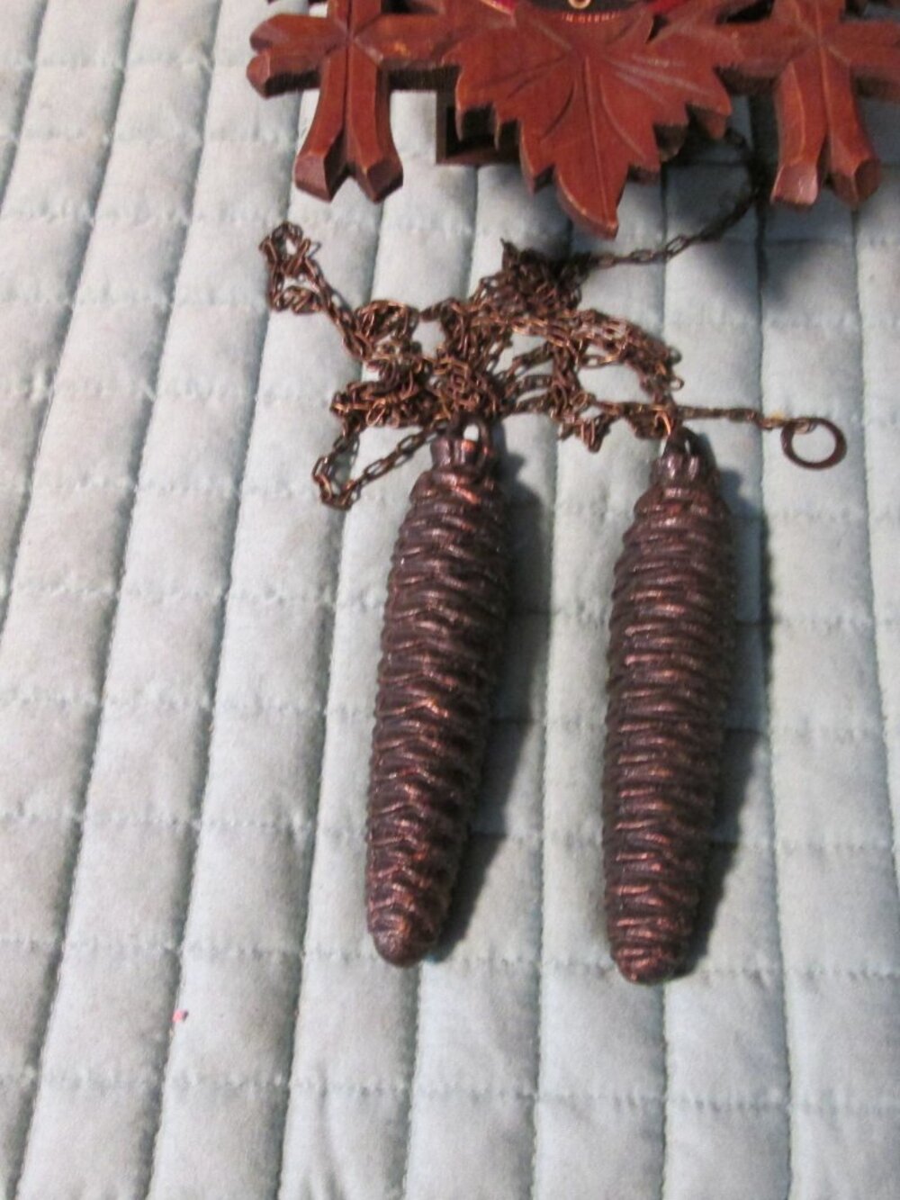 Black Forest vtg small Cuckoo clock as is - Picture 3 of 5